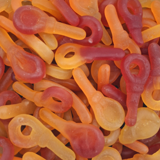 Weingummi Schnuller - Abgabe 100 g weise