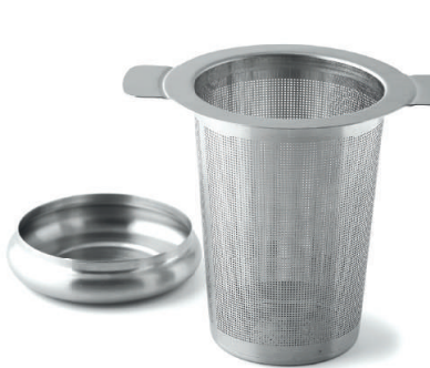 Tee-Filter mit Abtropfschale