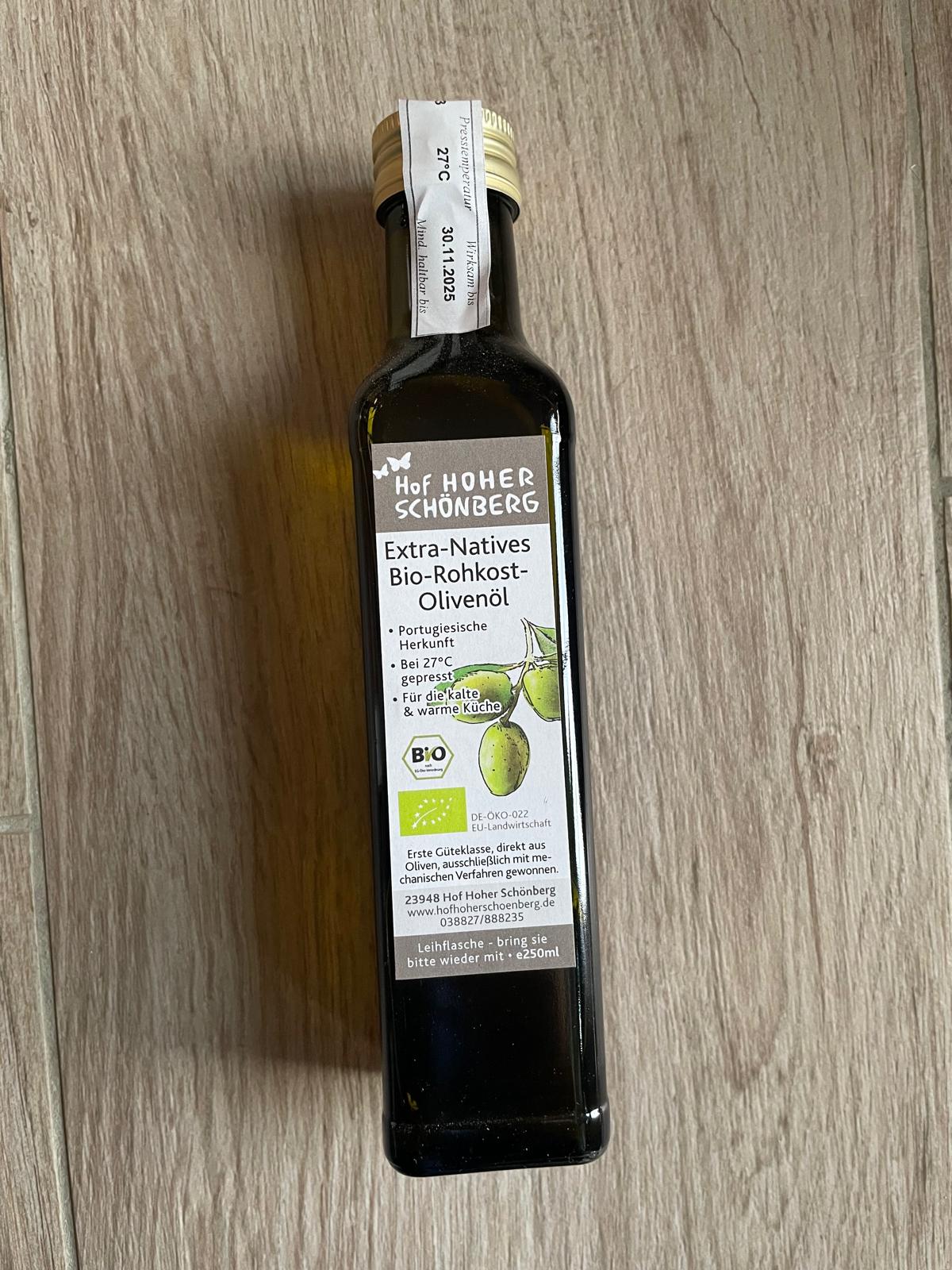 Olivenöl Extra-Nativ (Rohkostqualität) 