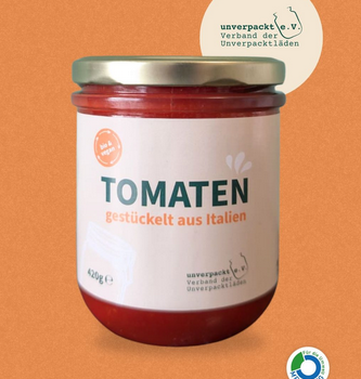 Stückige Tomaten (Pfandglas)