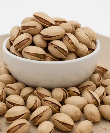 Pistazien geröstet und gesalzen in Schale - Abgabe 100 g weise