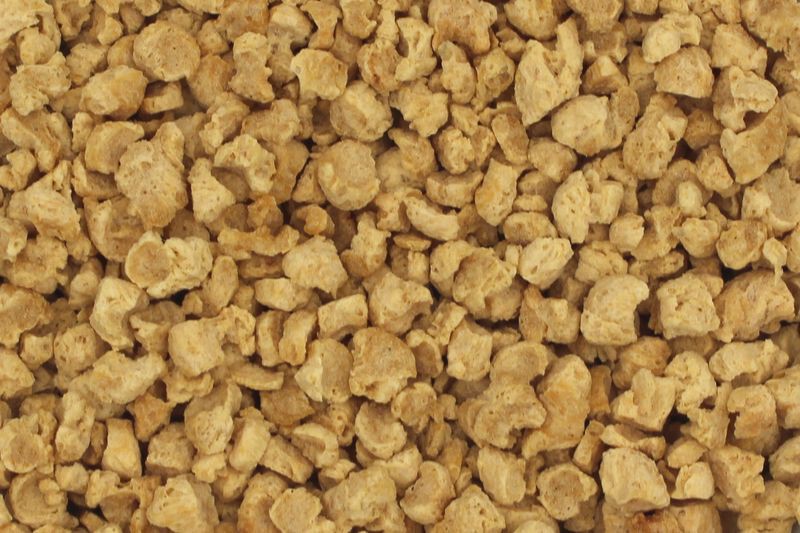 Sojabrocken fein aus Österreich - Abgabe 100 g weise