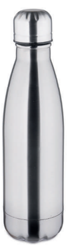 Thermos-/Trinkflasche vakuumisoliert Edelstahl 1 l.