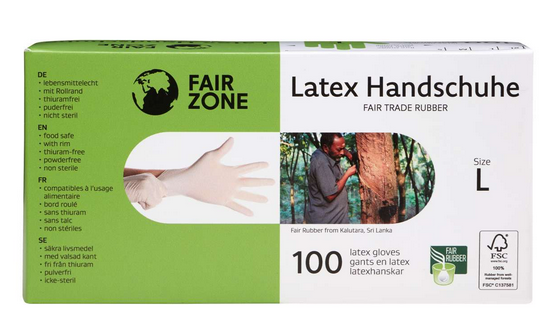 Einweg Latex Handschuhe 100 Stück 