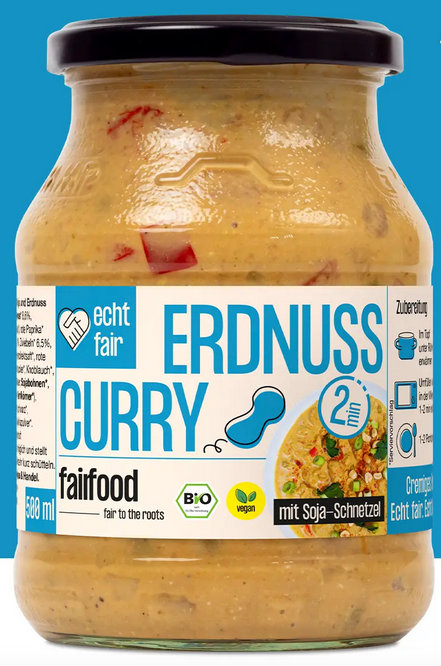 Erdnuss-Curry