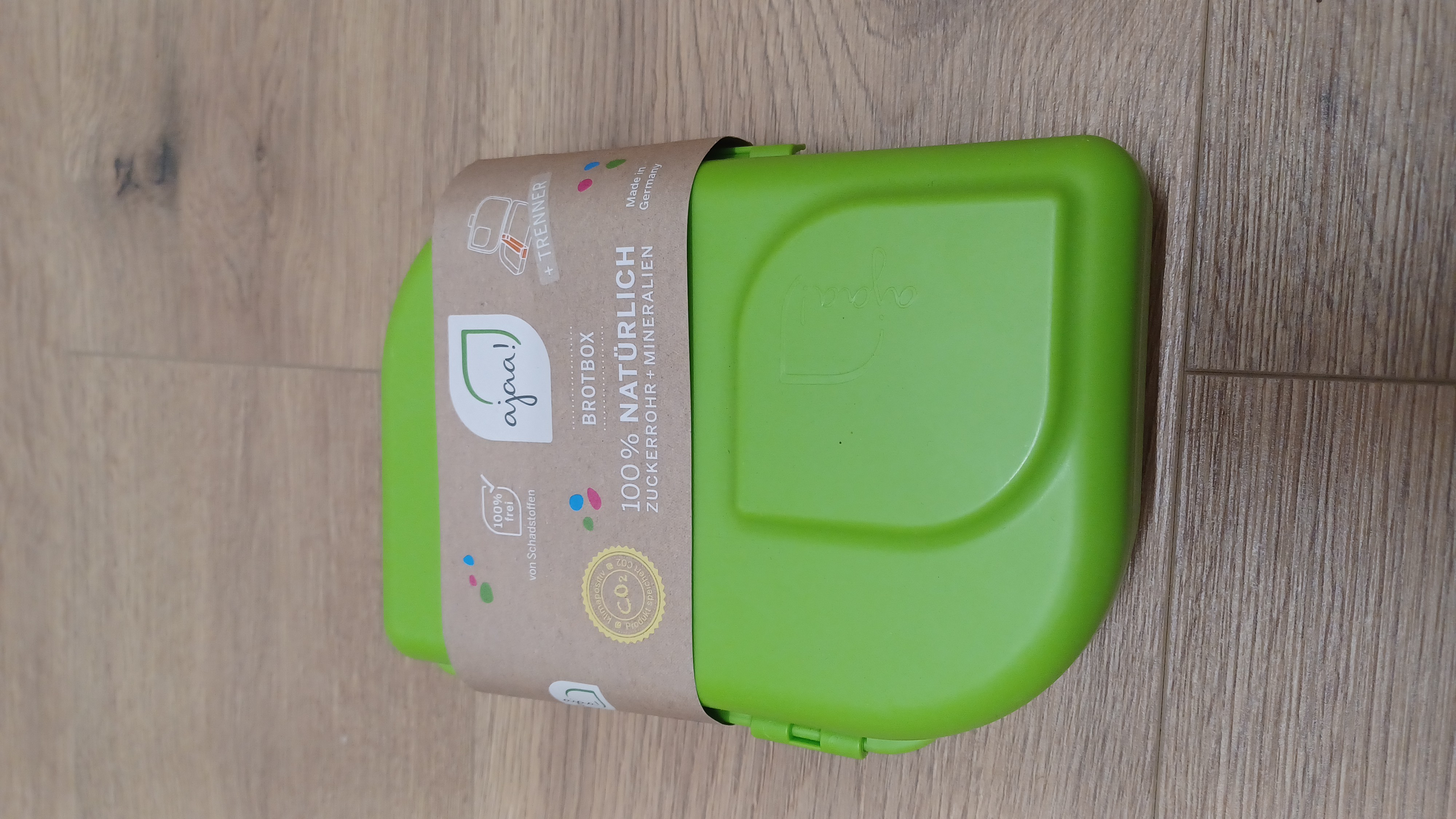 Brotbox - aus Zuckerrohr und Kalk 