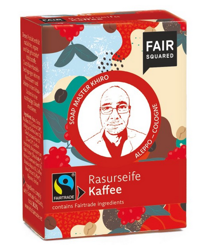 Seife zum rasieren - Kaffee