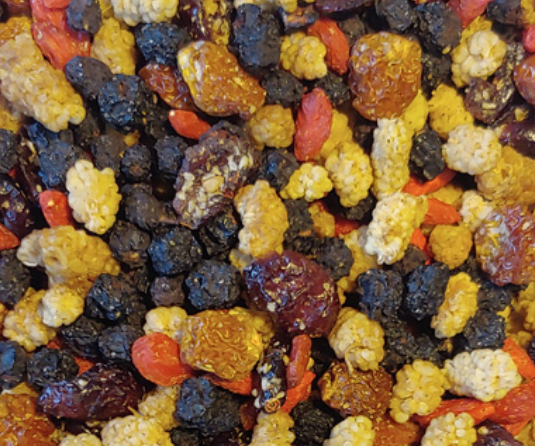 Fruchtmischung (Superfruits pur) - Abgabe 100 g weise