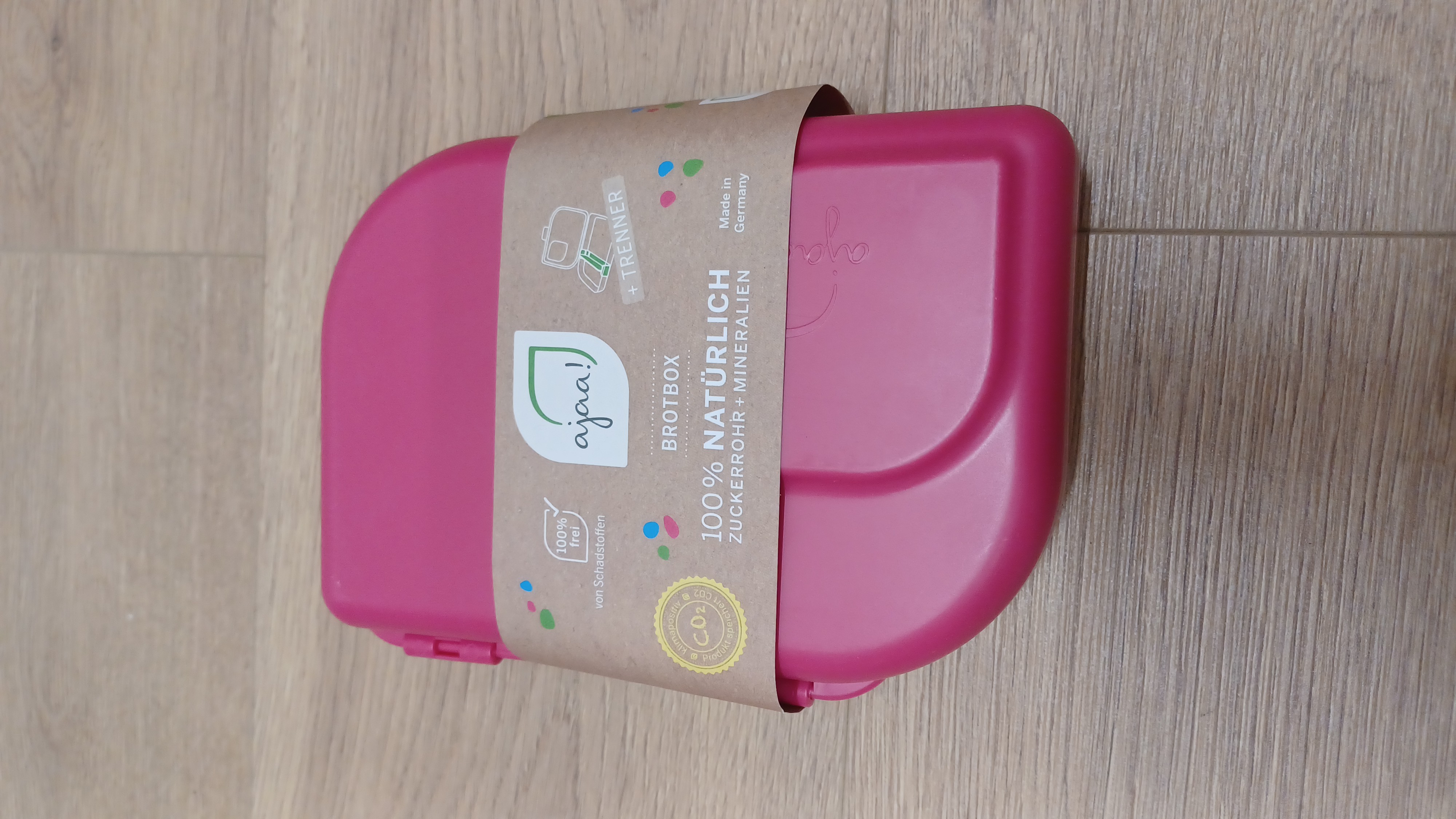 Brotbox - aus Zuckerrohr und Kalk 