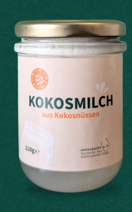 Kokosmilch (Pfandglas)