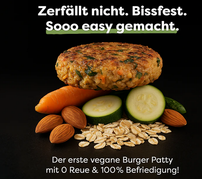 Hey Burger Gemüse (Fertigmischung, vegan) - Abgabe 210 g weise