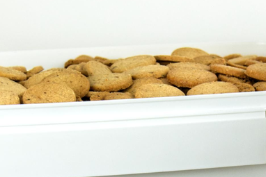 Dinkel Mandel-Aprikose Cookies - Abgabe 100 g weise